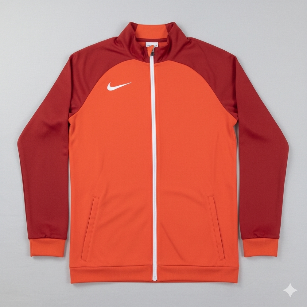 Nike NEW Dri-Fit Full Zip Academy Pro Boy Youth Large Red Track Jacket DH9283